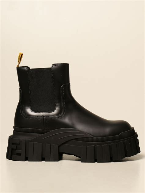 cheap fendi shoes for men|Fendi chelsea boots men's.